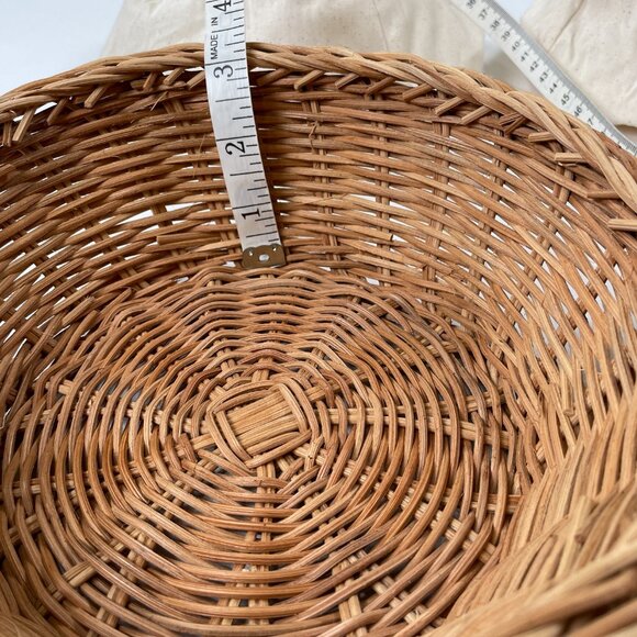 Ballerina Farm Willa Sourdough Starter & Set of 2 Proofing Wicker Cloth Baskets - Picture 16 of 16